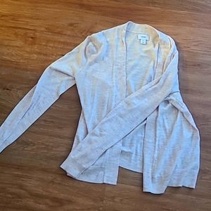 Cream colored cardigan